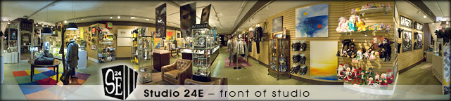 Studio 24E front of studio
