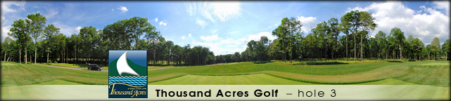 Thousand Acres Golf hole 3