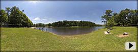 New Germany State Park beach